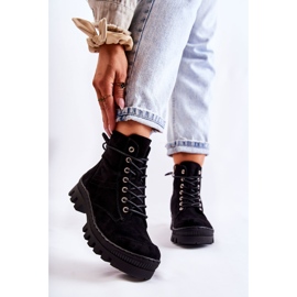 S.Barski Cazadoras Gamuza Layden Negras Con Pespuntes negro 2