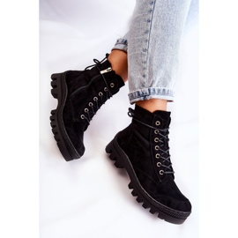 S.Barski Cazadoras Gamuza Layden Negras Con Pespuntes negro 7