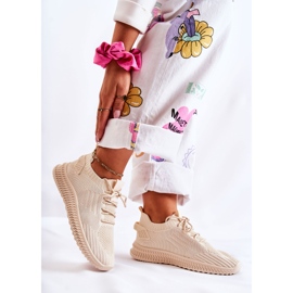 PS1 Deportivas Mujer Sneakers Beige Claro Storia 3