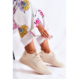 PS1 Deportivas Mujer Sneakers Beige Claro Storia 4