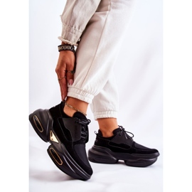PS1 Zapatillas Deportivas Mujer Zapatos Deportivos Negro New Horizon 3