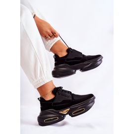 PS1 Zapatillas Deportivas Mujer Zapatos Deportivos Negro New Horizon 5