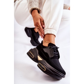 PS1 Zapatillas Deportivas Mujer Zapatos Deportivos Negro New Horizon 6