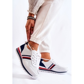PE1 Deportivas mujer piel blanca y azul marino Jane blanco 3
