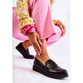 Mocasines Piel La.Fi Negro Alannah 4