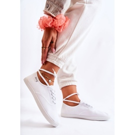 PE1 Zapatillas Clásicas Mujer Blancas Dellis blanco 3