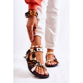 PM1 Sandalias Mujer Con Velcro Negro Caprisa blanco 1 PM1 Sandalias Mujer Con Velcro Negro Caprisa blanco 1