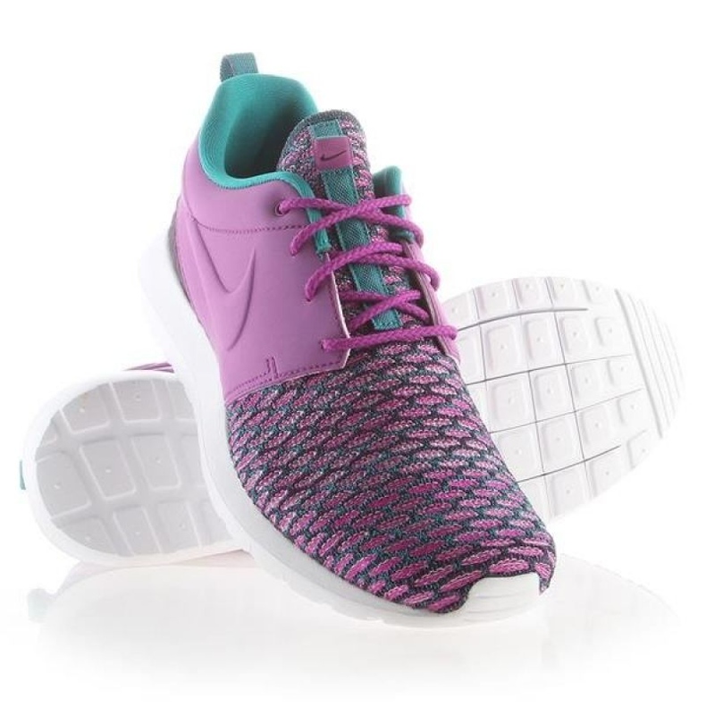 Zapatillas Nike Roshe Nm Flyknit Prm 746825-500 Púrpura violeta 1