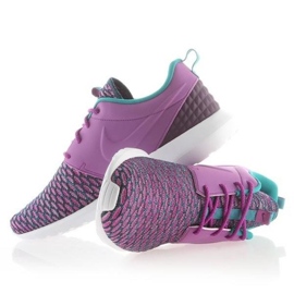 Zapatillas Nike Roshe Nm Flyknit Prm 746825-500 Púrpura 3