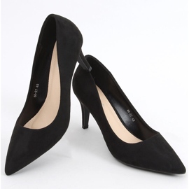 Stilettos sobre un cómodo tacón Holly Black negro 1