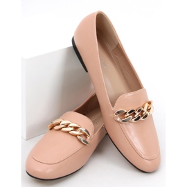 Mocasines de cadena Addison nude beige 3