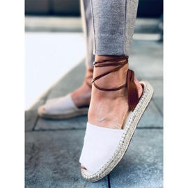 Alpargatas de mujer Andrina Pink beige multicolor rosado 2