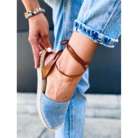 Alpargatas de mujer Andrina Azul 5
