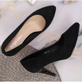 Salón stilettos ante negro W Sergio Leone 3