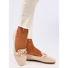 Mocasines mujer Porter Beige 1