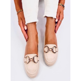 Mocasines mujer Porter Beige 3