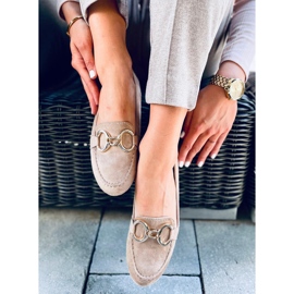 Mocasines mujer Porter Khaki beige 3