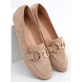 Mocasines mujer Porter Khaki beige 5