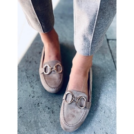 Mocasines mujer Porter Khaki beige 4