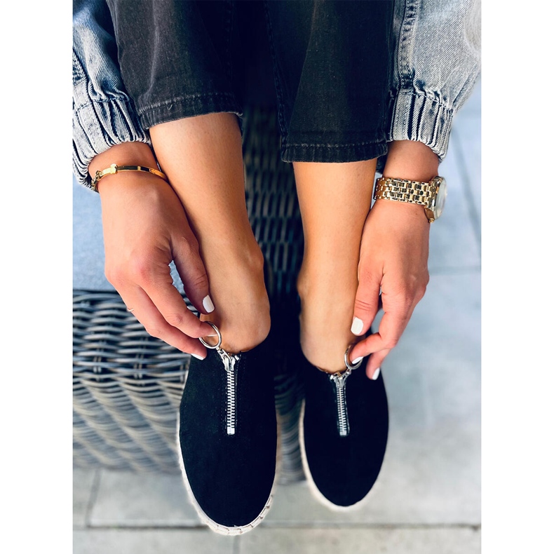 Alpargatas de mujer Flynn Negras negro 2