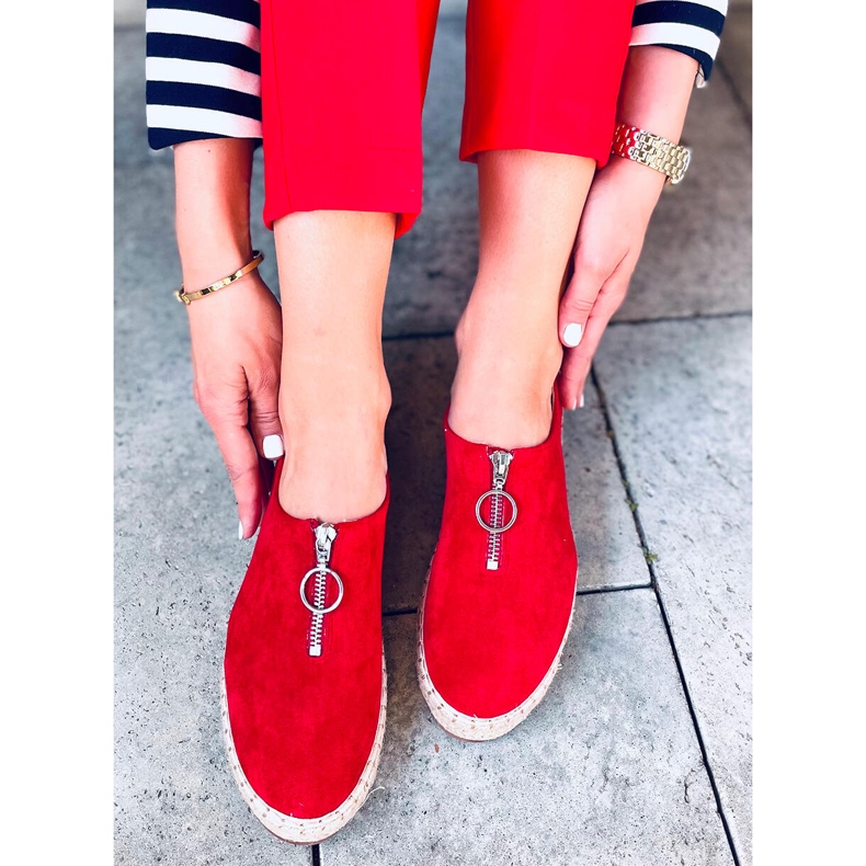 Alpargatas de mujer Flynn Rojo 2 Alpargatas de mujer Flynn Rojo 2