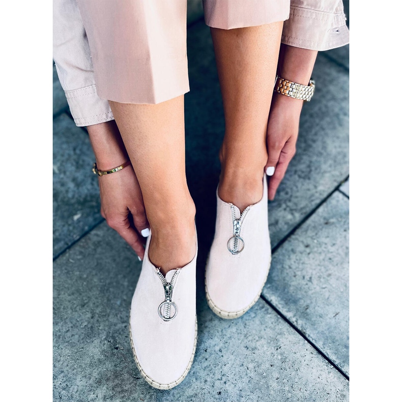 Alpargatas de mujer Flynn Nude beige 2 Alpargatas de mujer Flynn Nude beige 2