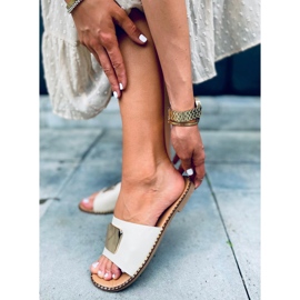 Pantuflas mujer Utah Beige 3