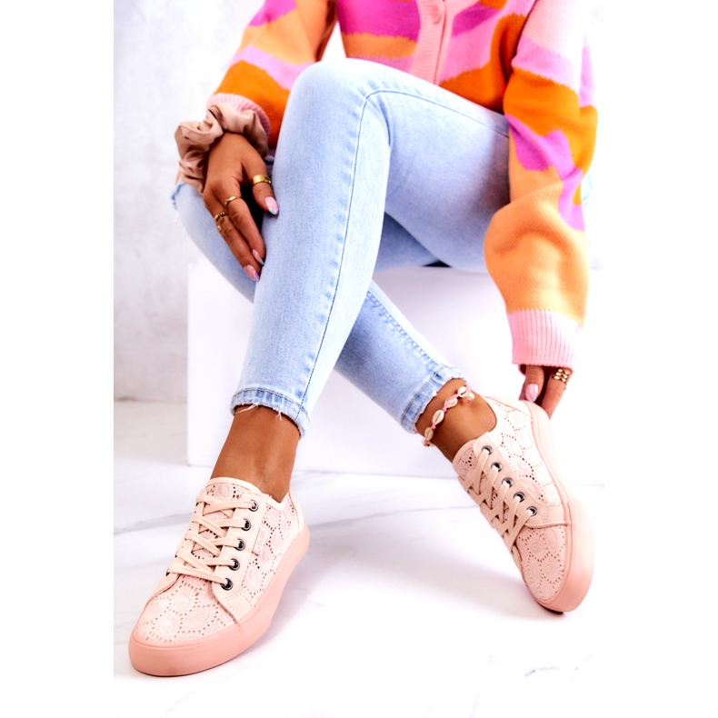 Deportivas caladas Big Star JJ274059 Rosa claro 5