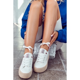 Big Star Deportivas Alpargatas Cross Jeans JJ2R4005C Blanco 2