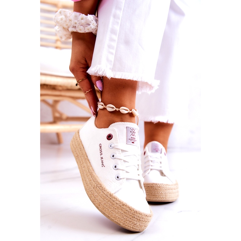 Big Star Deportivas Alpargatas Cross Jeans JJ2R4005C Blanco 4