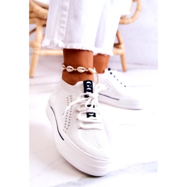 Zapatillas deportivas de mujer deportivas GOE JJ2N4164 Blanco 2