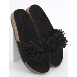 Pantuflas de corcho Berry Black negro 5