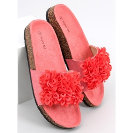 Pantuflas de corcho Berry Coral rosado 5