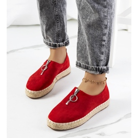 Las alpargatas rojas de Verneli rojo 1