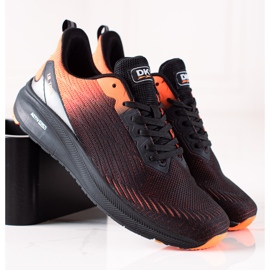 DK Zapatillas Activ Run para hombre negro naranja 1 DK Zapatillas Activ Run para hombre negro naranja 1