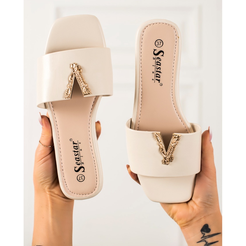 Seastar Zapatillas beige con estilo 1