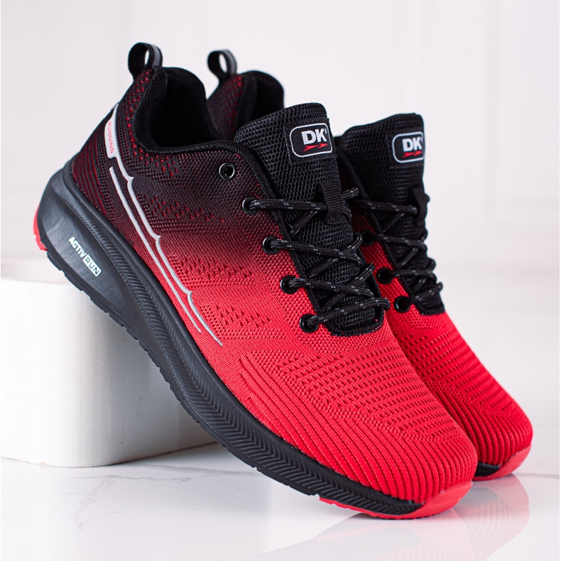 DK Zapatos deportivos ligeros rojo 2