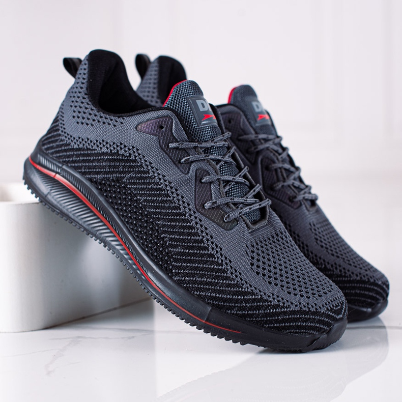 DK calzado deportivo hombre negro gris 2 DK calzado deportivo hombre negro gris 2