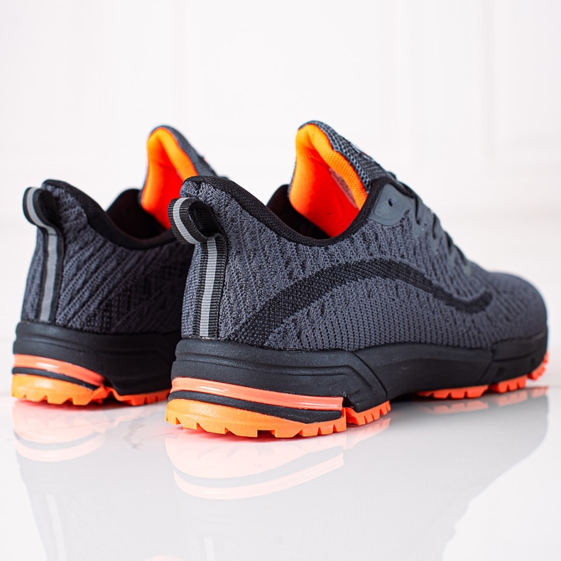 DK Zapatos deportivos cómodos para hombres. gris 2