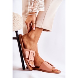 Pantuflas De Mujer De Moda Para El Verano Rosa Sylvia 1