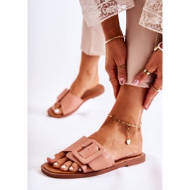 Pantuflas De Mujer De Moda Para El Verano Rosa Sylvia rosado 5