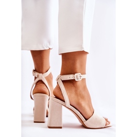 FB2 Sandalias De Moda En Un Bar Beige Salis 2
