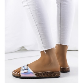 Pantuflas Nutka de mujer beige 1