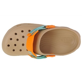 Zuecos Crocs Classic All Terrain M 206340-2ZM beige azul naranja 2