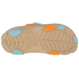 Zuecos Crocs Classic All Terrain M 206340-2ZM beige azul naranja 3