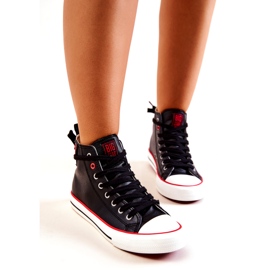 Deportivas Altas de Piel Big Star JJ274131 Negro 5