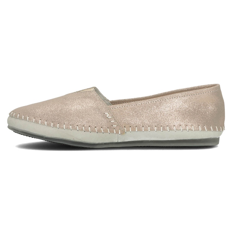 Zapatos de piel Filippo DP031/22 Go dorado gris 2