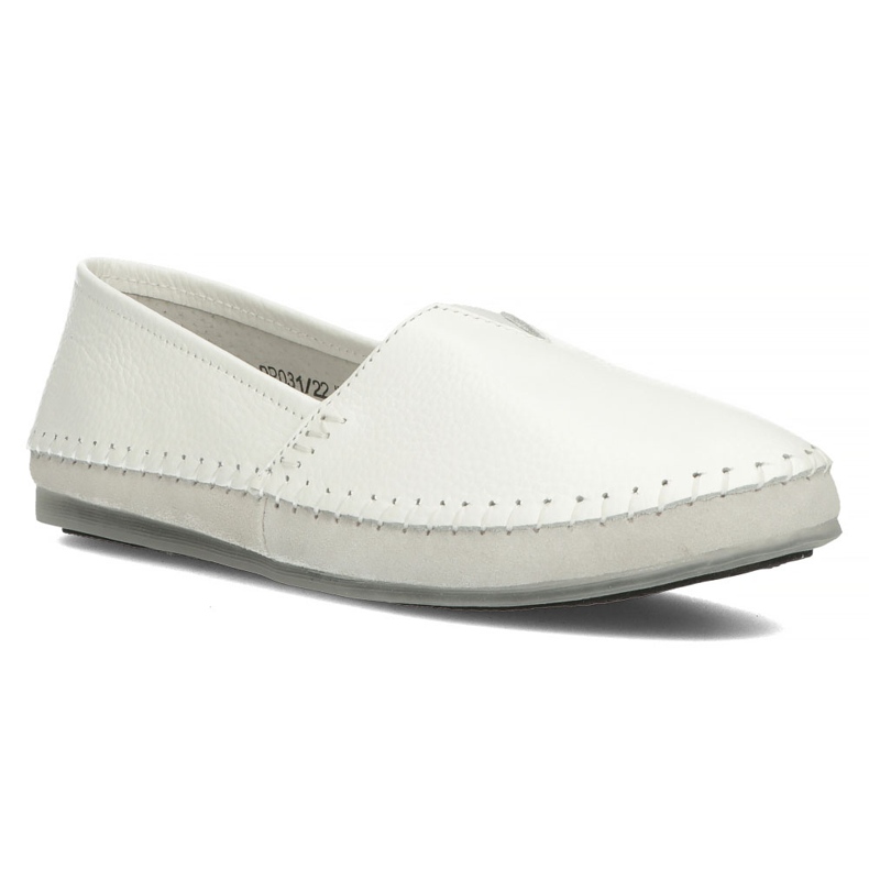 Zapatos de piel Filippo DP031/22 WH blanco gris 2