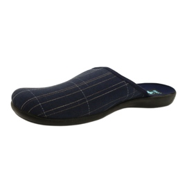 Pantuflas Hombre Pantuflas Adanex 25957 LEL1 Azul marino 2