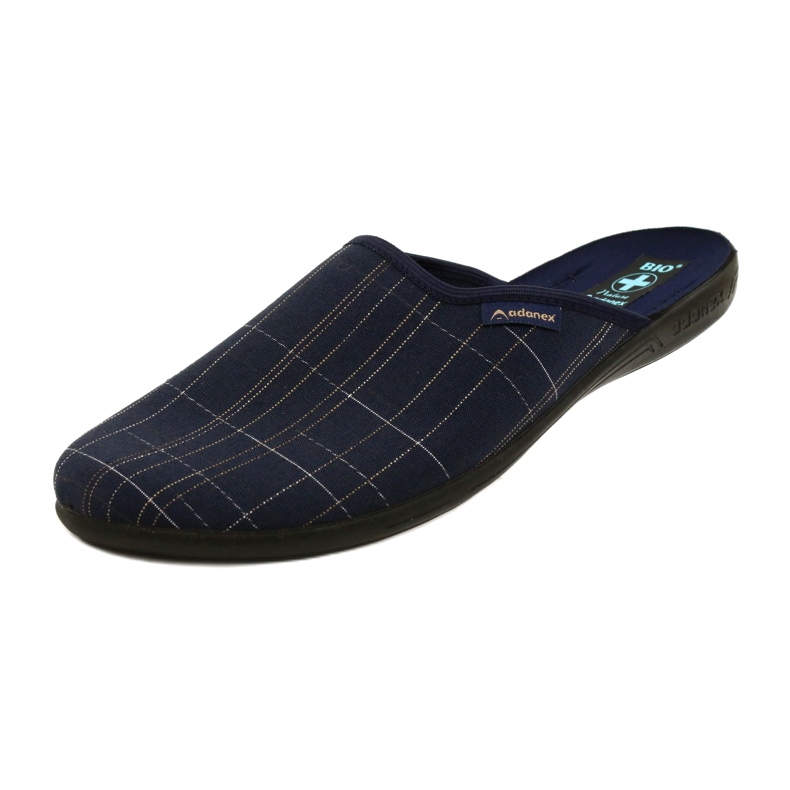 Pantuflas Hombre Pantuflas Adanex 25957 LEL1 Azul marino 5